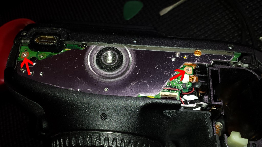 7D Missing Screws on Board